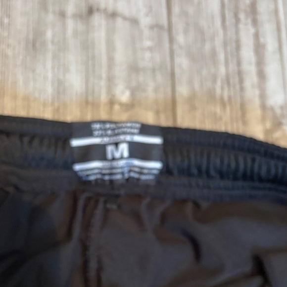 Alphalete Black Signature Mesh Athletic Shorts with Logo -Medium - Picture 2 of 10